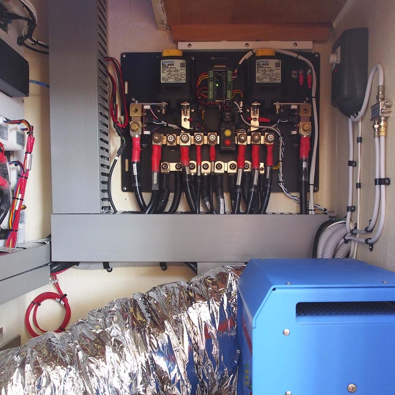 Outback Type 3 Lithium BMS DC Distribution Board - Outback Marine