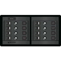 Blue Sea Panel 360 DC 8 Position Switch CLB Horizontal