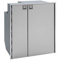Isotherm Cruise 200 Classic Stainless Refrigerator with Freezer - CR200IN