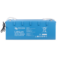Victron Lithium Iron Phosphate LiFePO4 battery 25.6V/200Ah - Smart-a