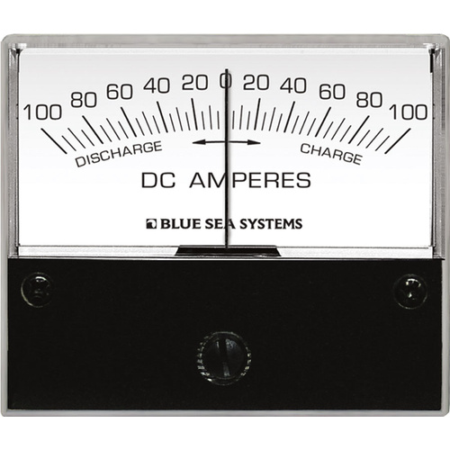 Blue Sea Ammeter DC 100–0–100A w/Shunt