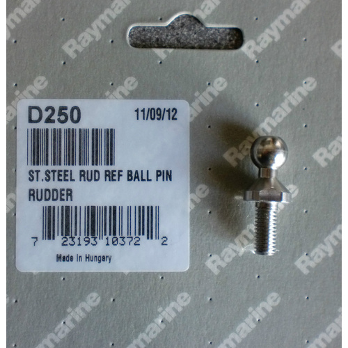 Raymarine ST Steel Rudder Reference Ball Pin