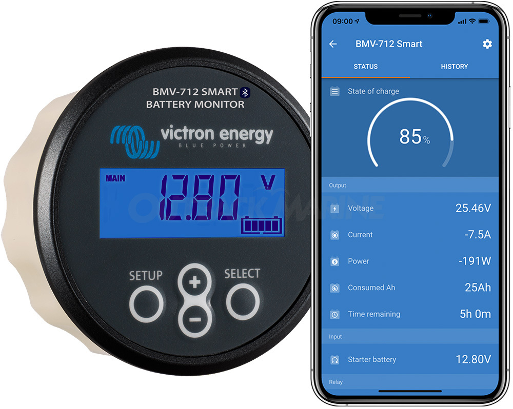 Victron Energy BMV-712 Smart Battery Monitor w/ Bluetooth