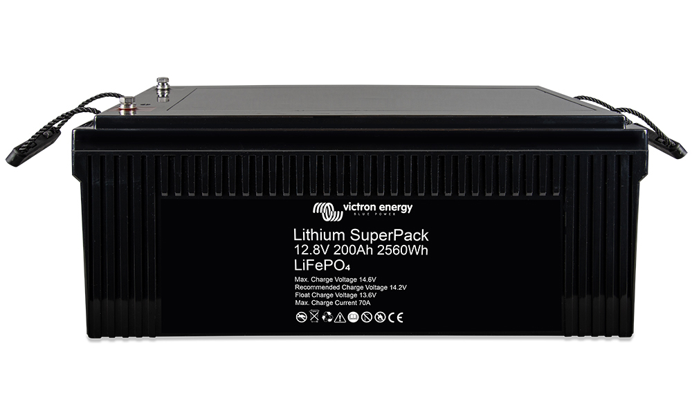 Victron Energy LiFePO4 Battery 12.8V 200Ah Smart - BAT512120610