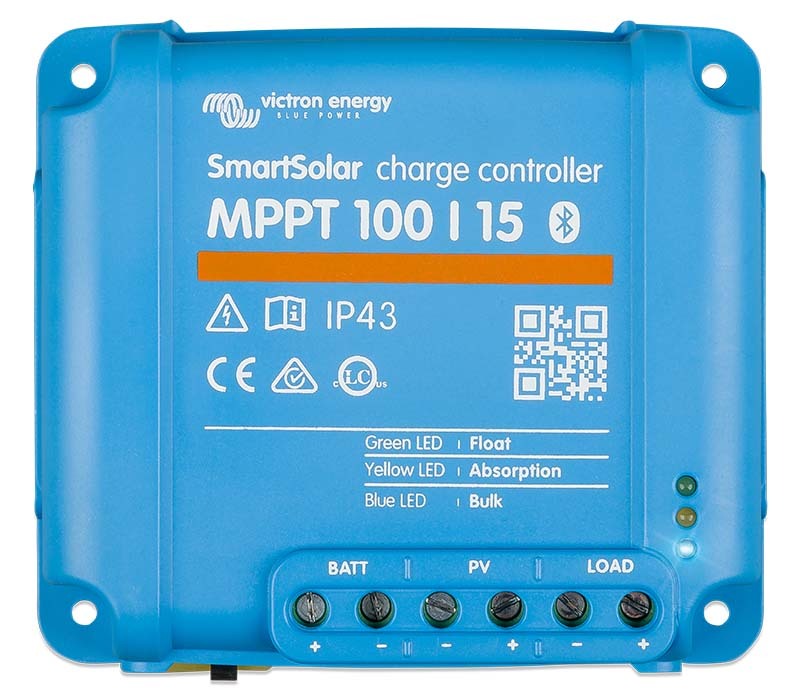 Victron SmartSolar MPPT 100/15 Bluetooth Solar Controller - Victron Energy  SCC110015060R