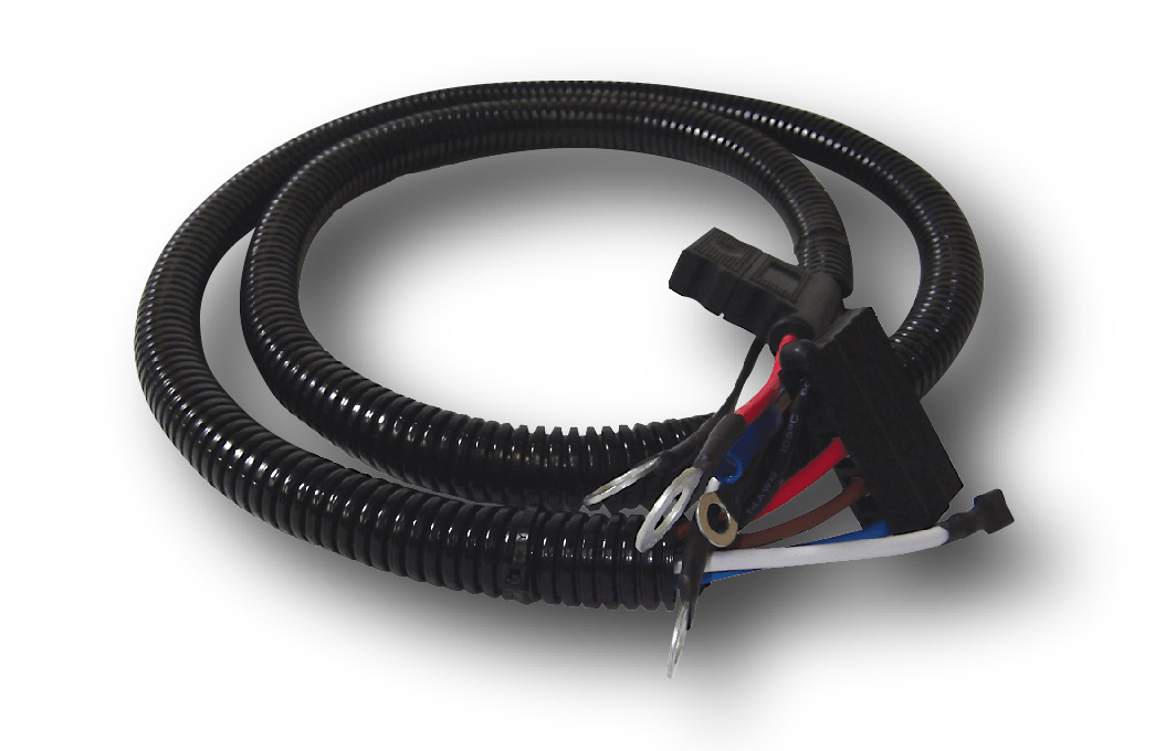Balmar Wiring Harness, 6-Series, 24v, 120", Gray Field/Stator Plug