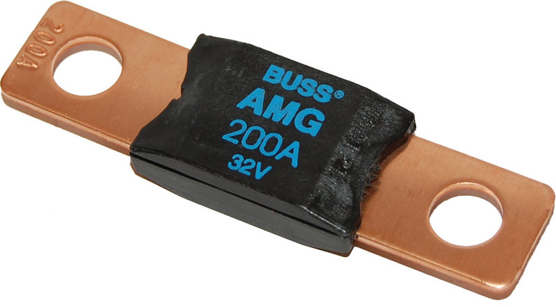 MEGA/AMG Fuse 200 Amp 200A / 32V Bolt Down Automotive/Marine 298 Series 32V Time Delay MEGA/AMG Fuse 200 Amp 200A / 32V Bolt Down Automotive/Marine 298 Series 32V Time Delay