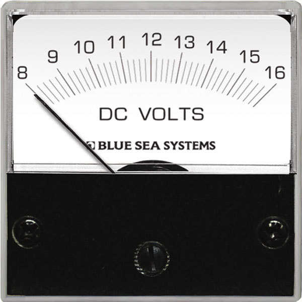 Blue Sea Voltmeter Micro DC 8–16V