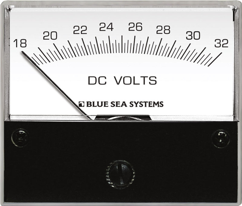 Blue Sea Voltmeter DC 18-32V