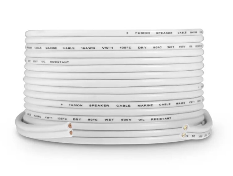 Fusion Acc, Speaker Wire, 25ft / 7.6m, 16AWG, Fusion