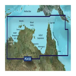 Garmin BlueChart g3 microSD with SD Adaptor - Admiralty Gulf WA to Cairns