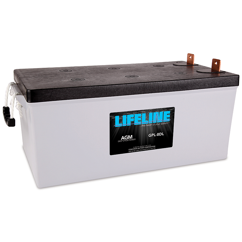Lifeline AGM GPL-8DL 12V/255Ah Deep Cycle Battery