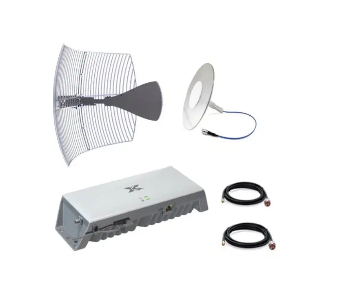Nextivity CEL-FI G41 Building Pack [External Antenna: Wideband Grid Antenna] [Internal Antenna: Pulse DAS Ultrathin Clear Antenna] [Cable Length: 10m 