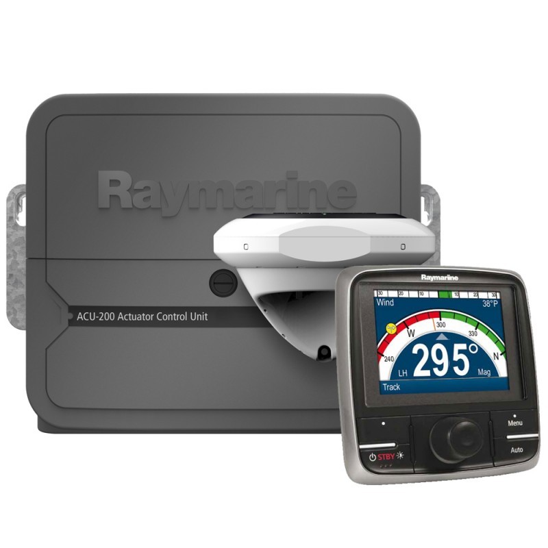 Raymarine Evolution Autopilot with p70Rs control head & ACU-200, EV1 Sensor Core, EV1 Cabling kit (suitable for Type 1 drives)