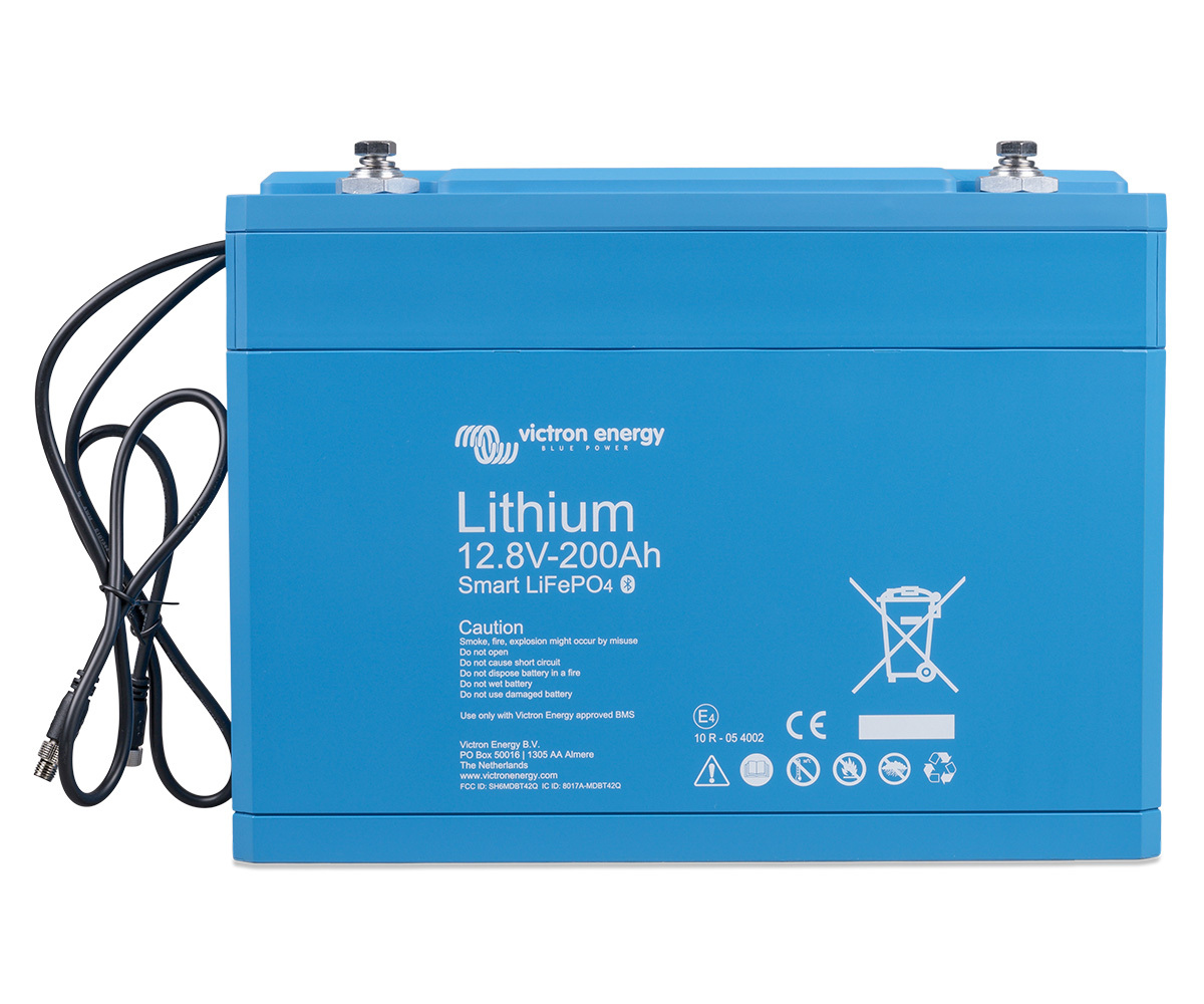 Victron Lithium LiFePO4 Battery 12.8V/200Ah Smart BAT512120610