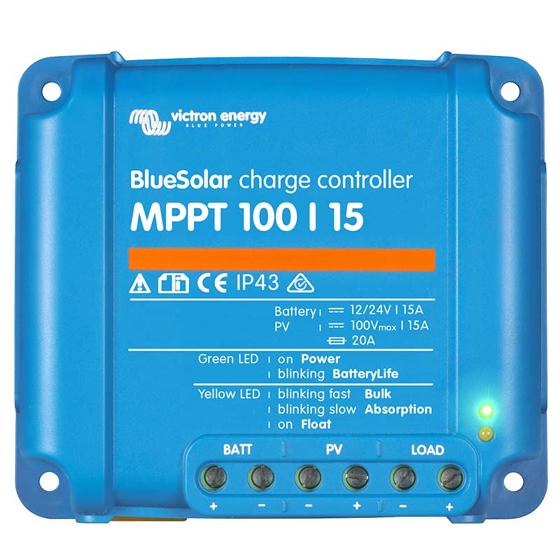 Bluesolar MPPT 100/15 Solar Charge Controller Victron Energy SCC010015200R