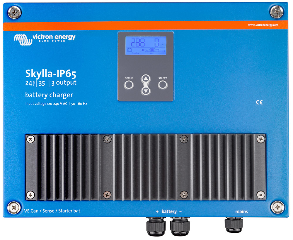 Victron Skylla-IP65 24V/35A Battery Charger - 24/35(3) 120-240V