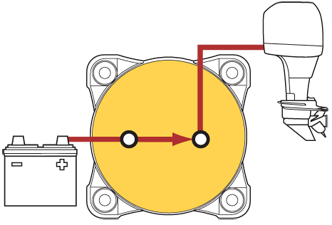 9003e Switch set to ON