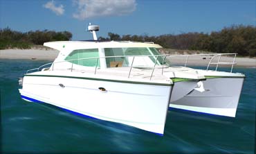 Argus E35 Displacement Catamaran