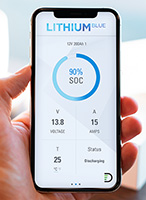 Discover Lithium Blue Bluetooth App