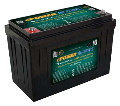 Enerdrive B-Tec lithium Battery