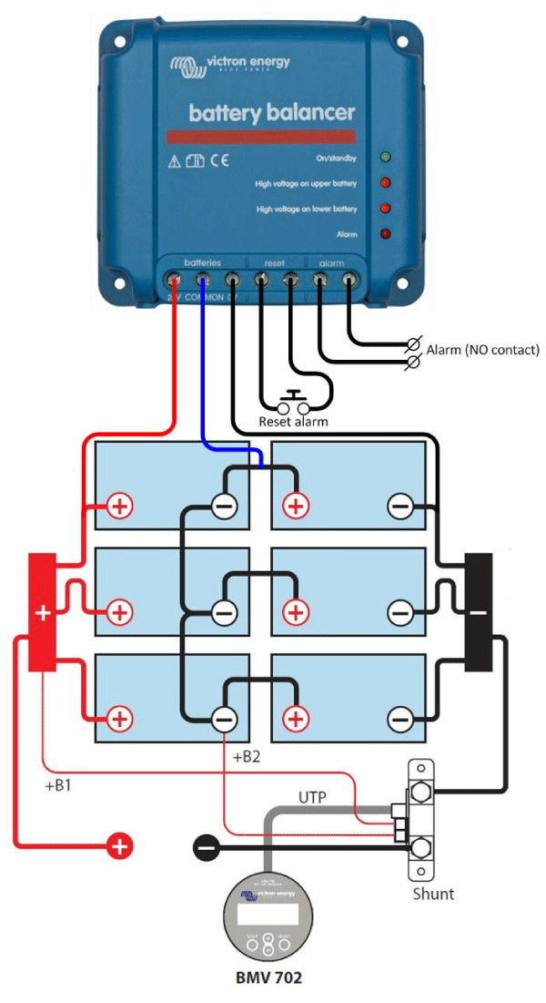 Victron Battery Balancer Schematic