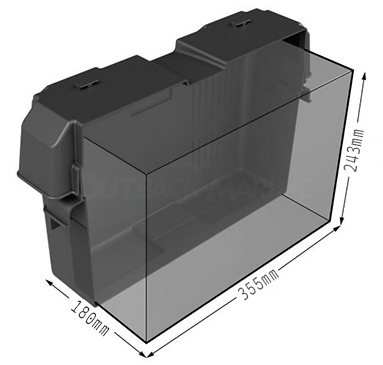 NOCO HM318BKS Internal Dimensions