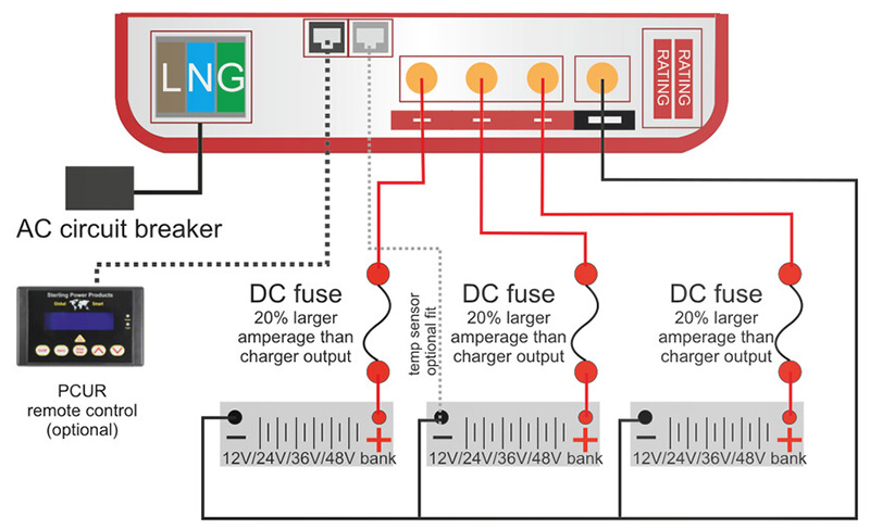 Wiring Diagram of Sterling Power ProCharge Ultra