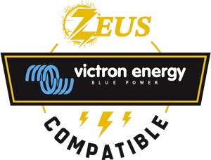 Arco Zeus is compatiable with Victron Energy products