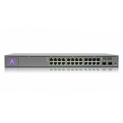 Alta Labs 24-Port Enterprise Network Switch, Layer 2, 240W PoE