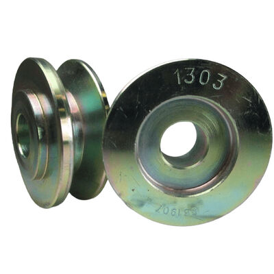 Balmar Pulley, Single 2.2 inch x 1/2 inch V, 17mm Bore