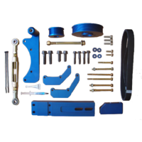 Balmar Pulley Kit, Yanmar 4JH4-HTE, TE, Second Alternator Kit