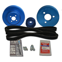 Balmar Pulley Kit, Yanmar 3JH5, 3JH4-E, 4JH4-E, 4JH5