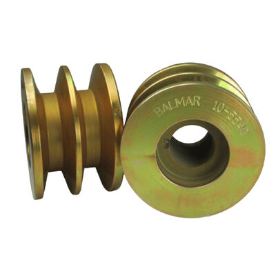 Balmar Pulley, Dual 2.7 inch x 5/8 inch V, .875 inch Bore