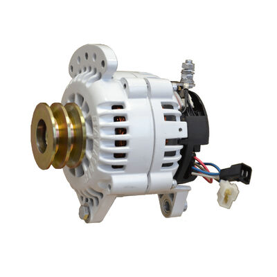 Balmar Alternator, 60 Series, 100a, 12v, Saddle Mount 3.15 inch, Dual Pulley, Isolated Ground