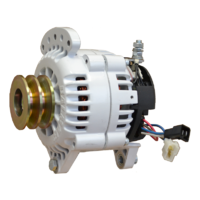 Balmar Alternator, 60 Series, 70a, 24v, SaddleMT, 3.15 inch, DualPul, IsoGrd