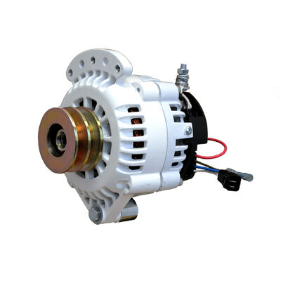 Balmar Alternator, 621 Series, 100a, 12v, SingleFT, 1-2 inch, DualPul, IsoGrd
