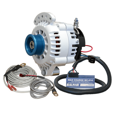 Balmar KIT, 621 Series 100a SingleFT Alternator, MC Regulator, TSensors, DualPul