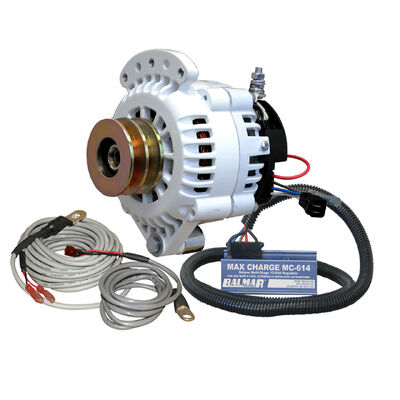 Balmar KIT, 621Series 120a SingleFT Alternator, MC Regulator, TSensors, DualPul