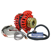 Balmar Alternator Charging Kit - XT-DF-170-DV-KIT.  XT 170A DF Alternator ,MC Regulator, Temp Sensors, Dual Pulley