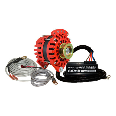 Balmar KIT, XT 90A, 24V DF Alternator ,MC Regulator, TSensors, K6Pul