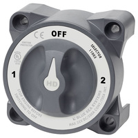 Blue Sea 11003 HD-Series Heavy Duty 3 Position Selector Battery Isolator Switch with AFD