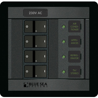 Blue Sea Panel 360 230VAC 4pos FR
