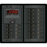 Blue Sea Panel 360 12VDC 12pos DMM FR