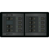 Blue Sea Panel 360 230VAC 66 Position w/Main FR H