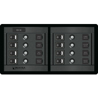 Blue Sea Panel 360 DC 8 Position Switch CLB Horizontal