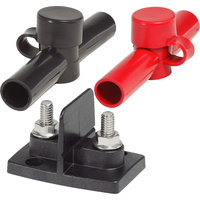 Blue Sea Dual PowerPost - Two 5/16&quot;-18 Studs with Insulators