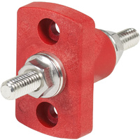 Blue Sea Terminal Feed Through 5/16”-18 (8mm) Stud Red