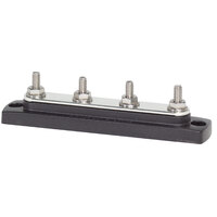 Blue Sea BusBar - 150A 4 Stud Common Busbar - Four 1/4"-20 Studs