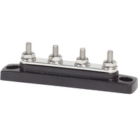 Blue Sea MiniBus - 100A 4 Gang Common Busbar - 4x #10-32 Stud